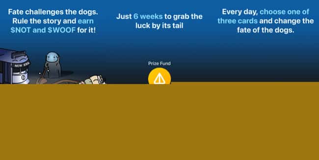 Notcoin携手Lost Dogs发布同名新游戏,玩法教学、领取$NOT和$WOOF全攻略