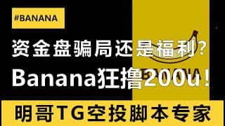 香蕉多号：真福利还是资金盘骗局？明哥实测揭秘！