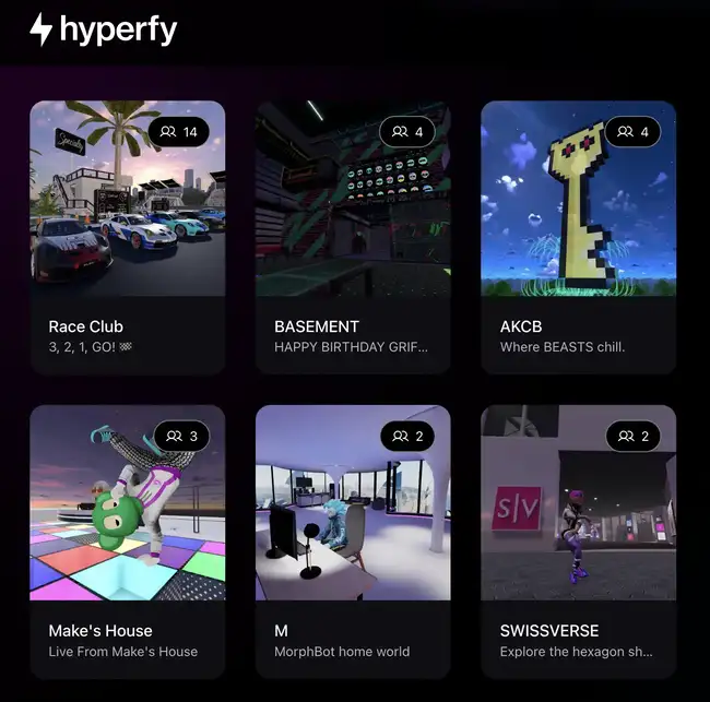 Hyperfy市值半天飙升280M,AI+概念引领元宇宙强势回归?