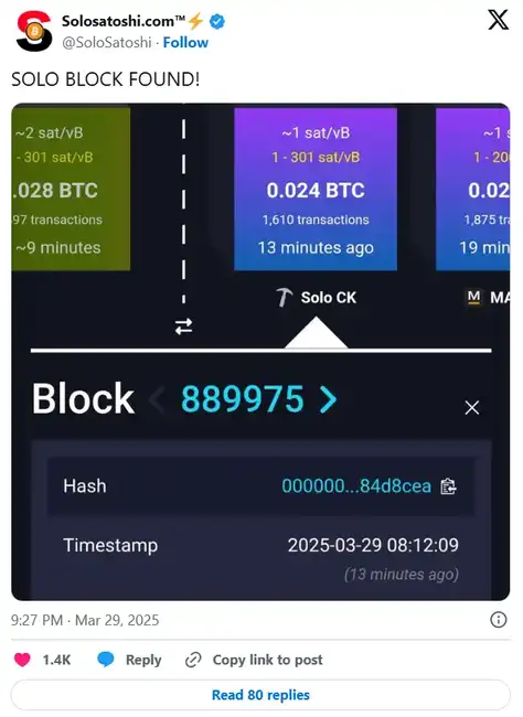 几百美元变26万！独立矿工频频中奖，挖矿热潮再度来袭？