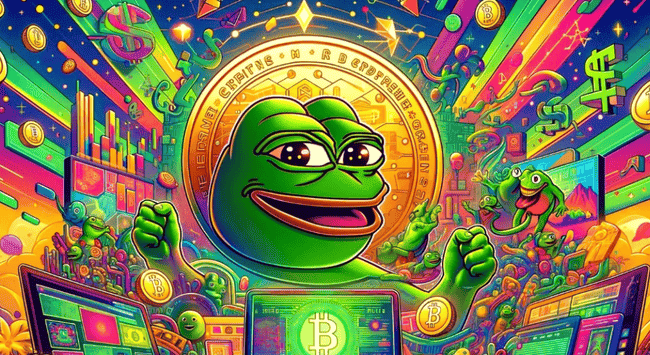 佩佩币(PEPE)面临生死存亡:能否逃脱模因币崩溃的漩涡?